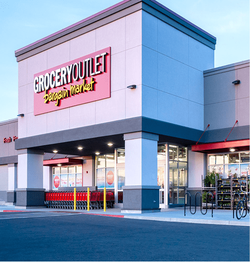 Grocery Outlet building front.